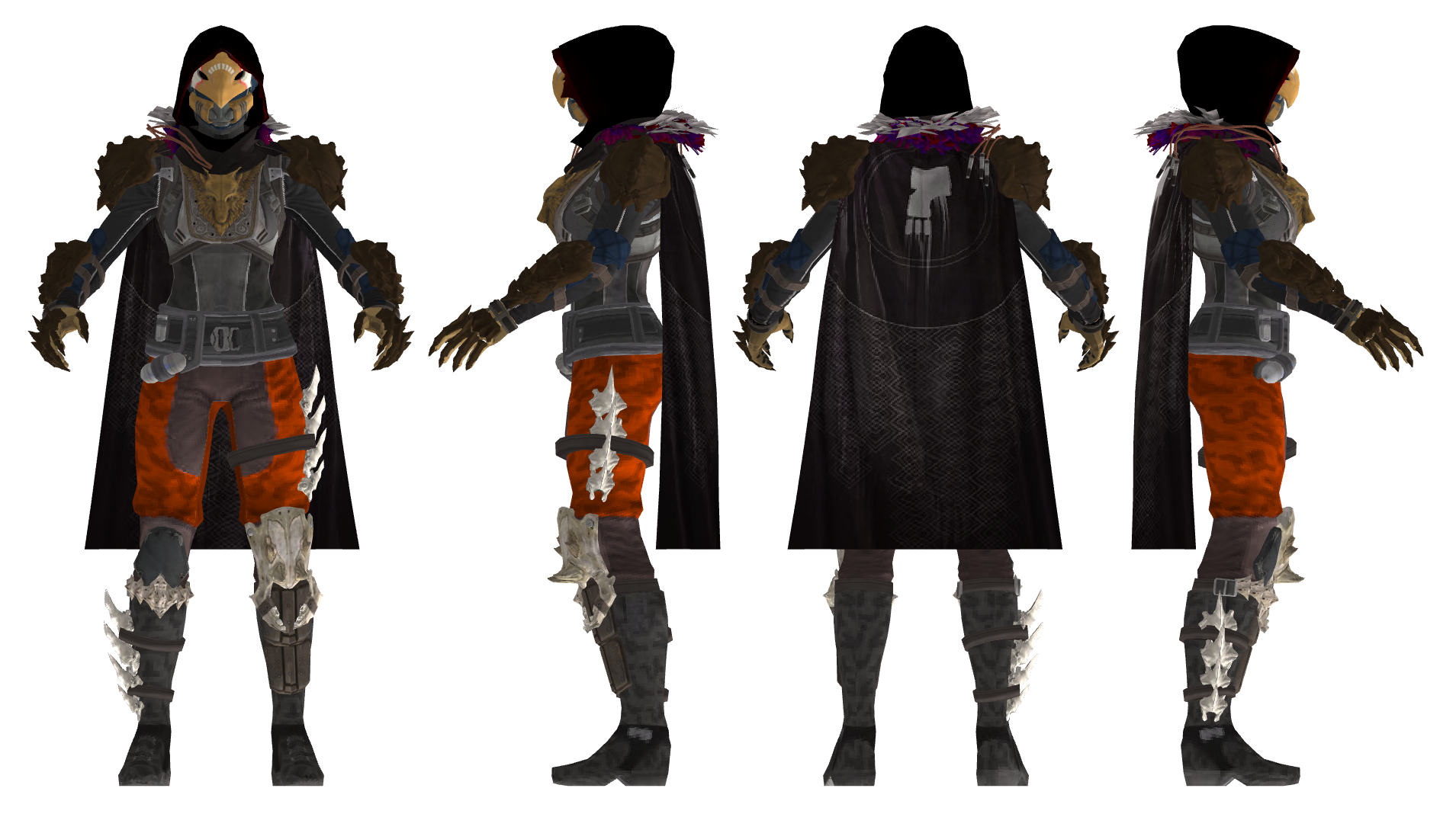 Hunter class wearing a full set of exotic gear.